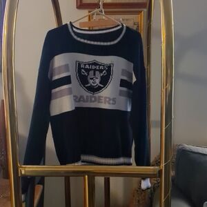 Knit Oakland Raiders Sweater